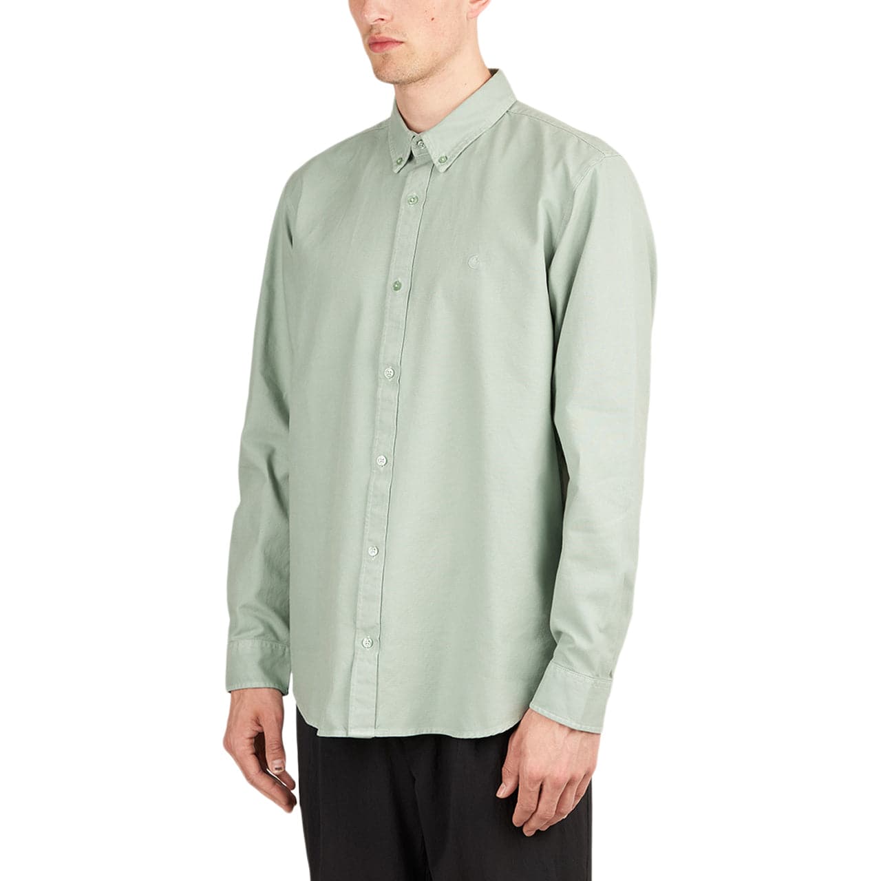 Carhartt WIP Longsleeve Bolton Shirt (Minzgrün) - Allike Store