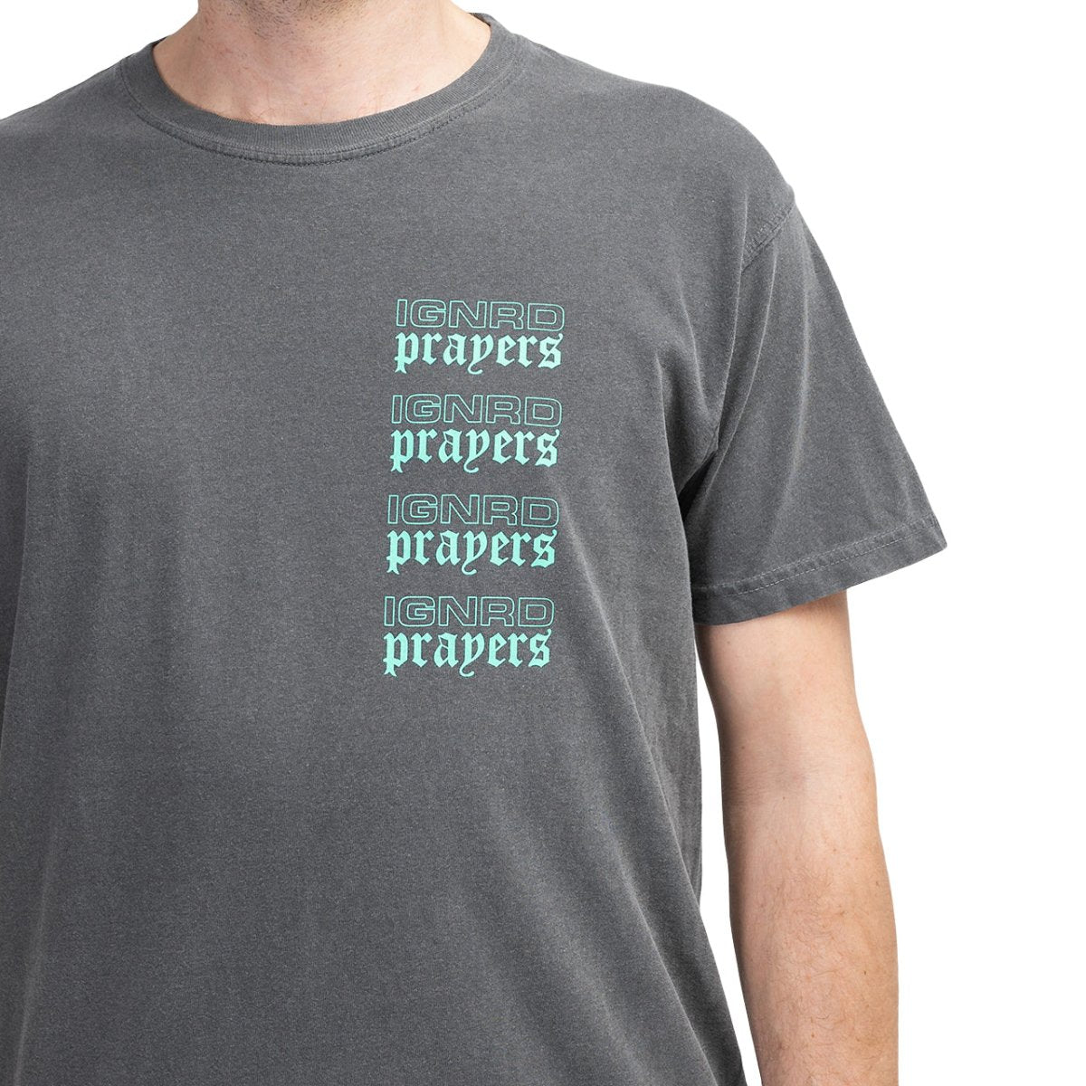 Ignored Prayers OE Hands Tee (Dunkelgrau) - Allike Store