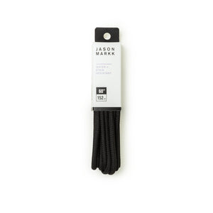 Jason Markk Round Shoe Laces (Schwarz) (152cm) - Allike Store