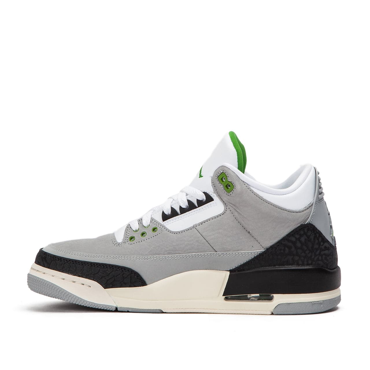 Air Jordan 3 Retro ''Chlorophyll'' (Grau) - Allike Store