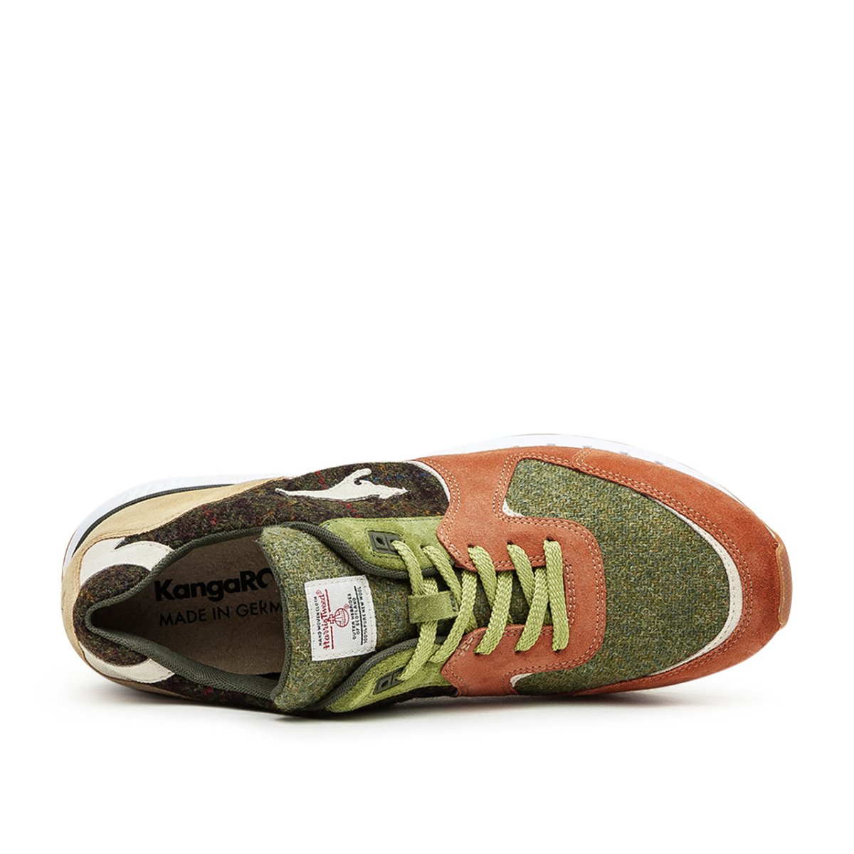 KangaROOS Roostraditions COIL R2 Ultimate 'Tweed' (Grün / Braun) - Allike Store