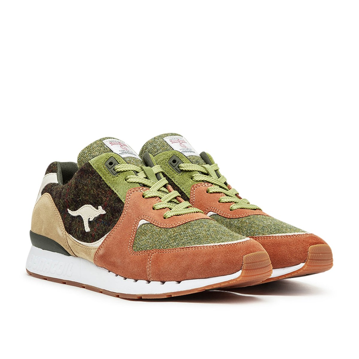KangaROOS Roostraditions COIL R2 Ultimate 'Tweed' (Grün / Braun) - Allike Store