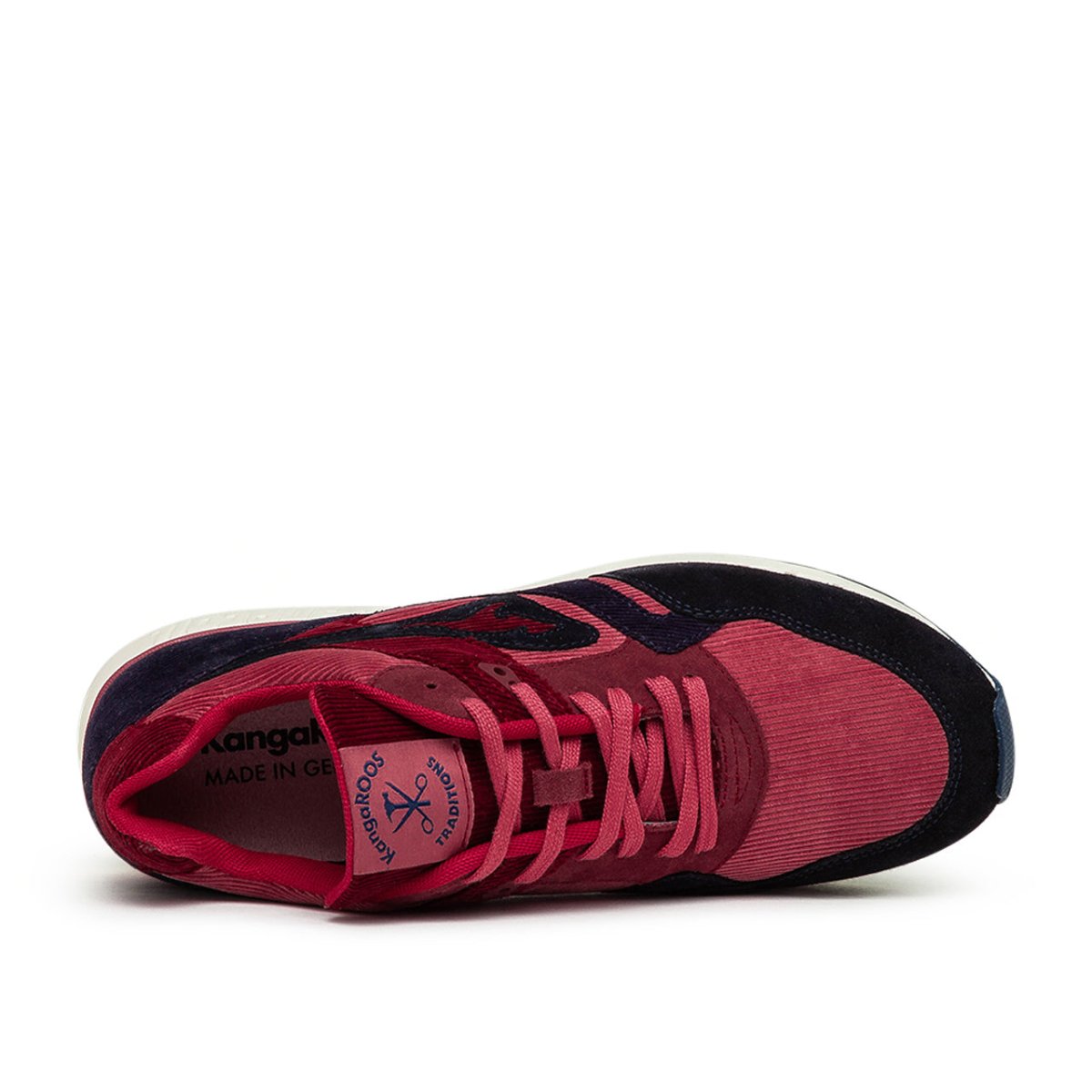 KangaROOS ROOStraditions Racer 2 Dynacoil 'Corduroy' (Rot / Blau) - Allike Store