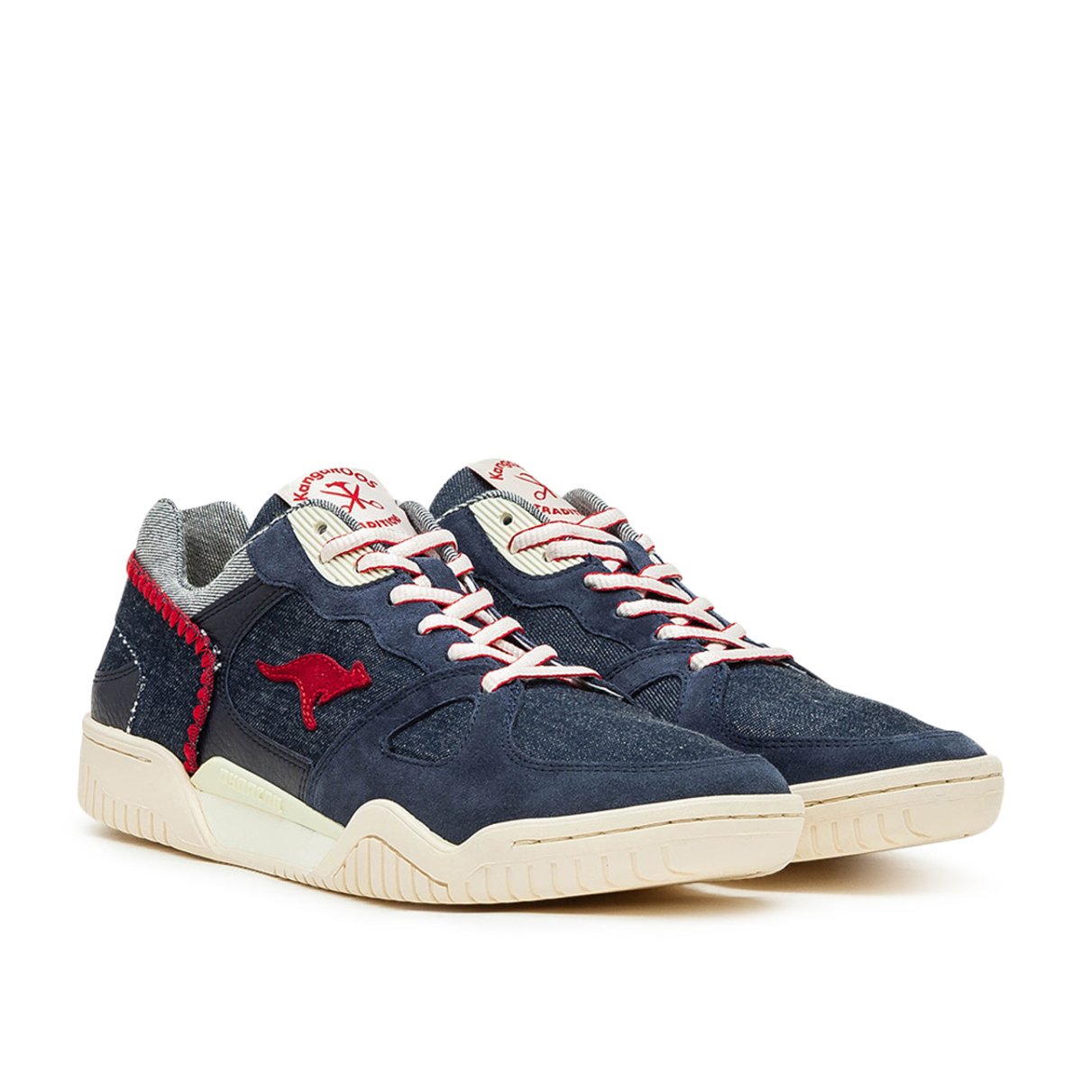 KangaROOS ROOStraditions Ultralite Denim (Blau / Rot) - Allike Store