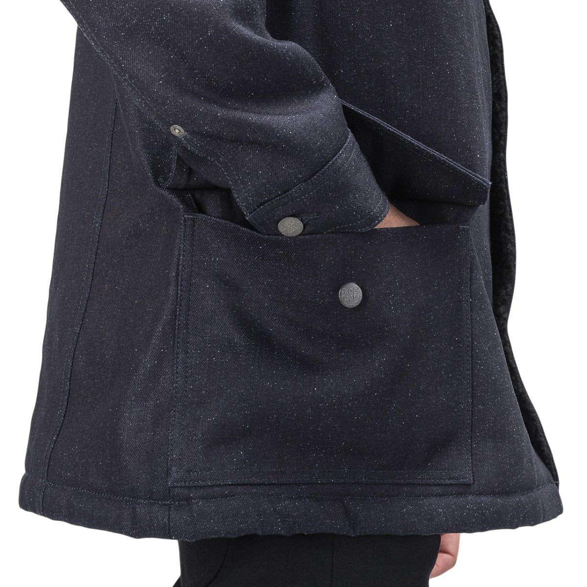 Lee 101 Sherpa Jacket (Navy) - Allike Store