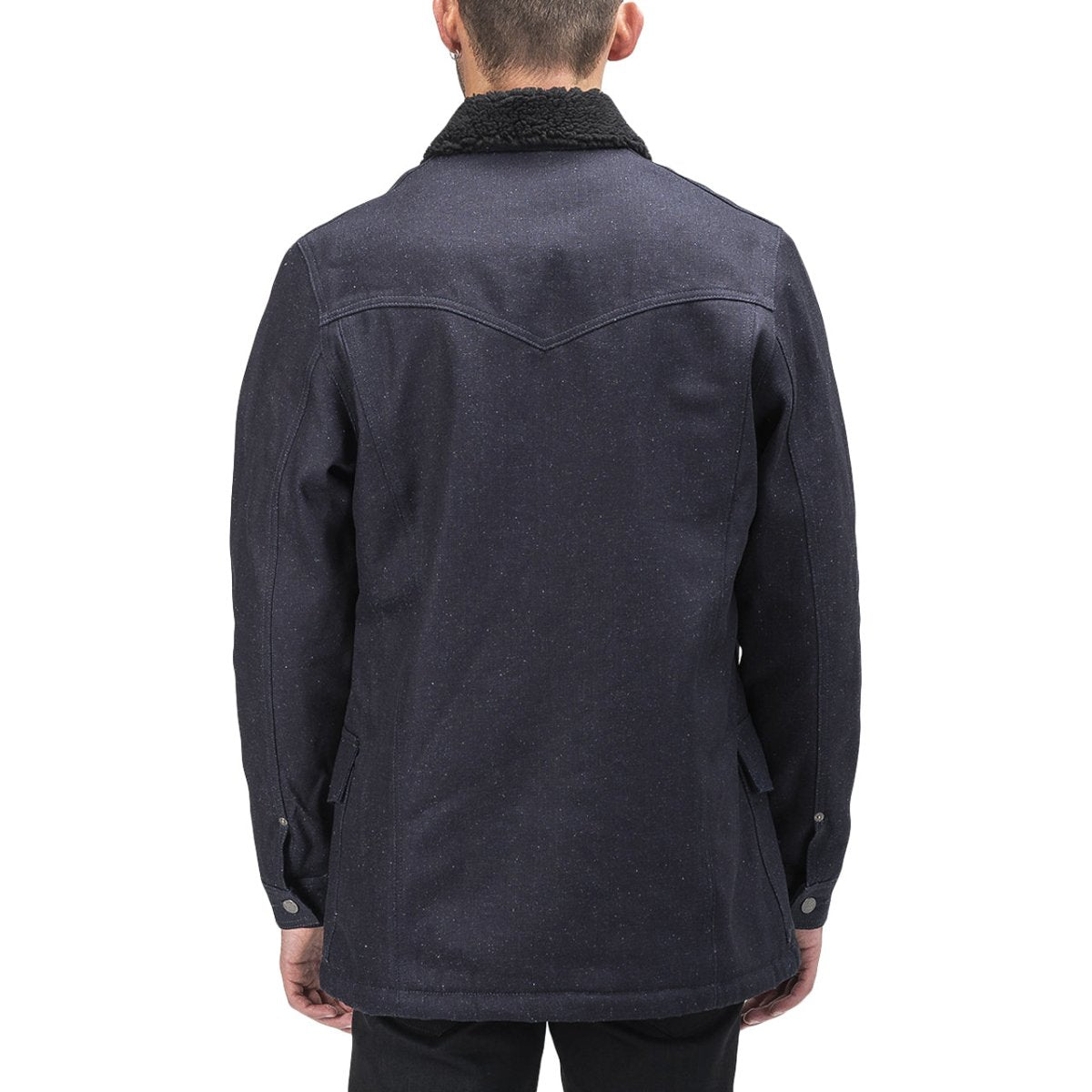Lee 101 Sherpa Jacket (Navy) - Allike Store