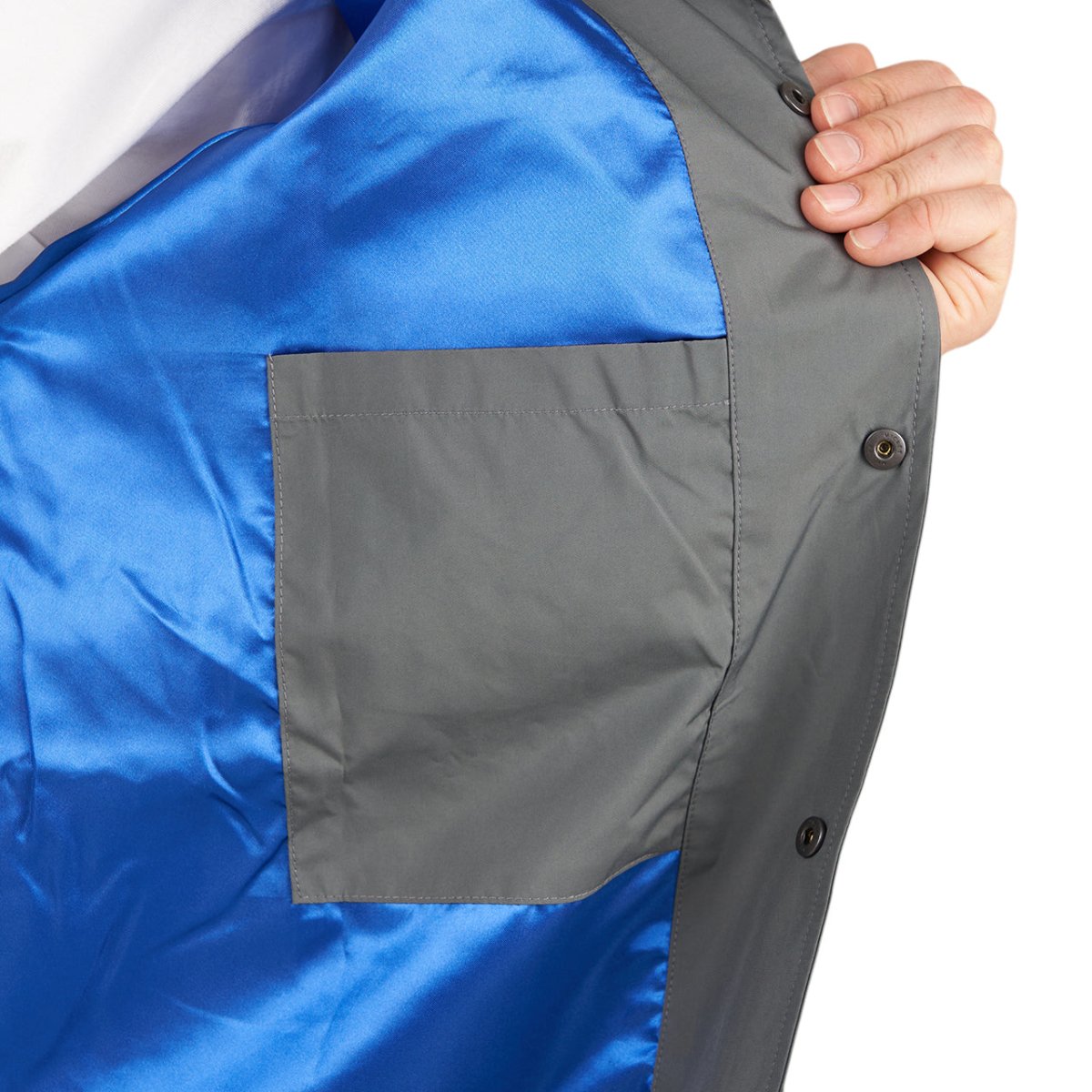 Liberaiders Logo Coach Jacket (Grau) - Allike Store