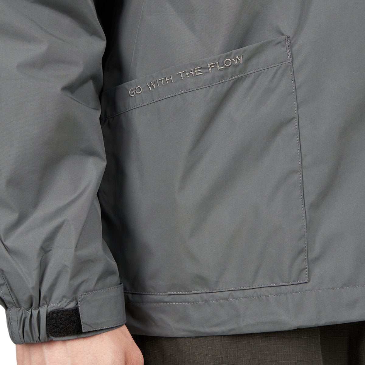 Liberaiders Logo Coach Jacket (Grau) - Allike Store