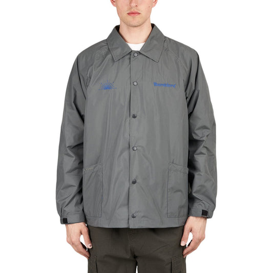 Liberaiders Logo Coach Jacket (Grau)  - Allike Store