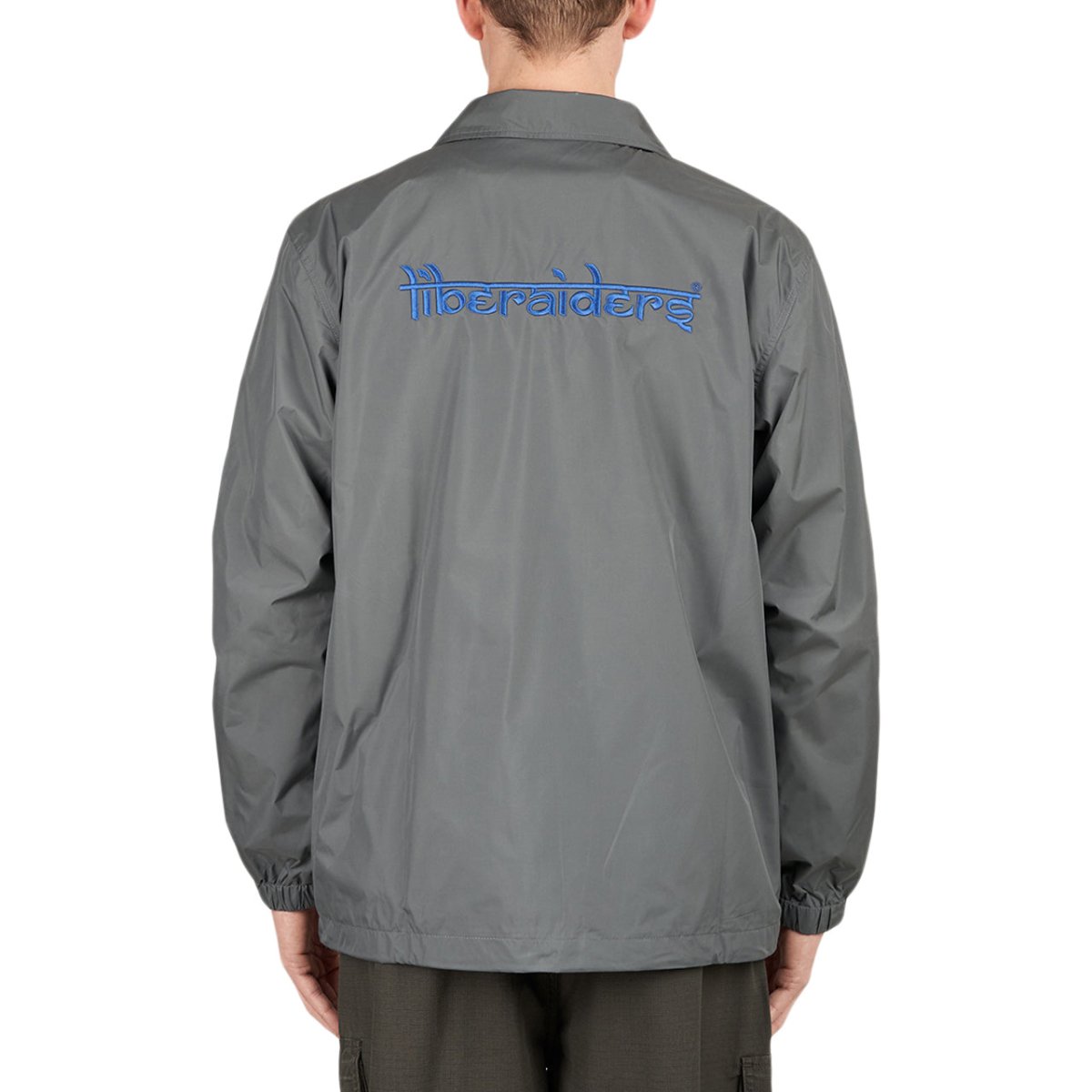 Liberaiders Logo Coach Jacket (Grau) - Allike Store