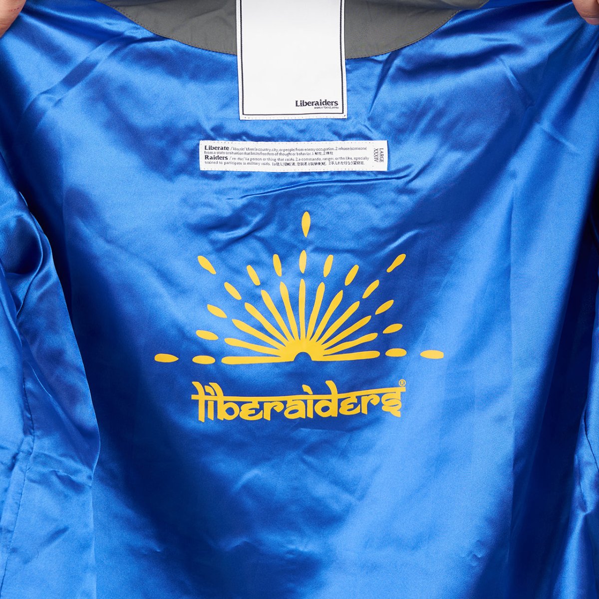 Liberaiders Logo Coach Jacket (Grau) - Allike Store