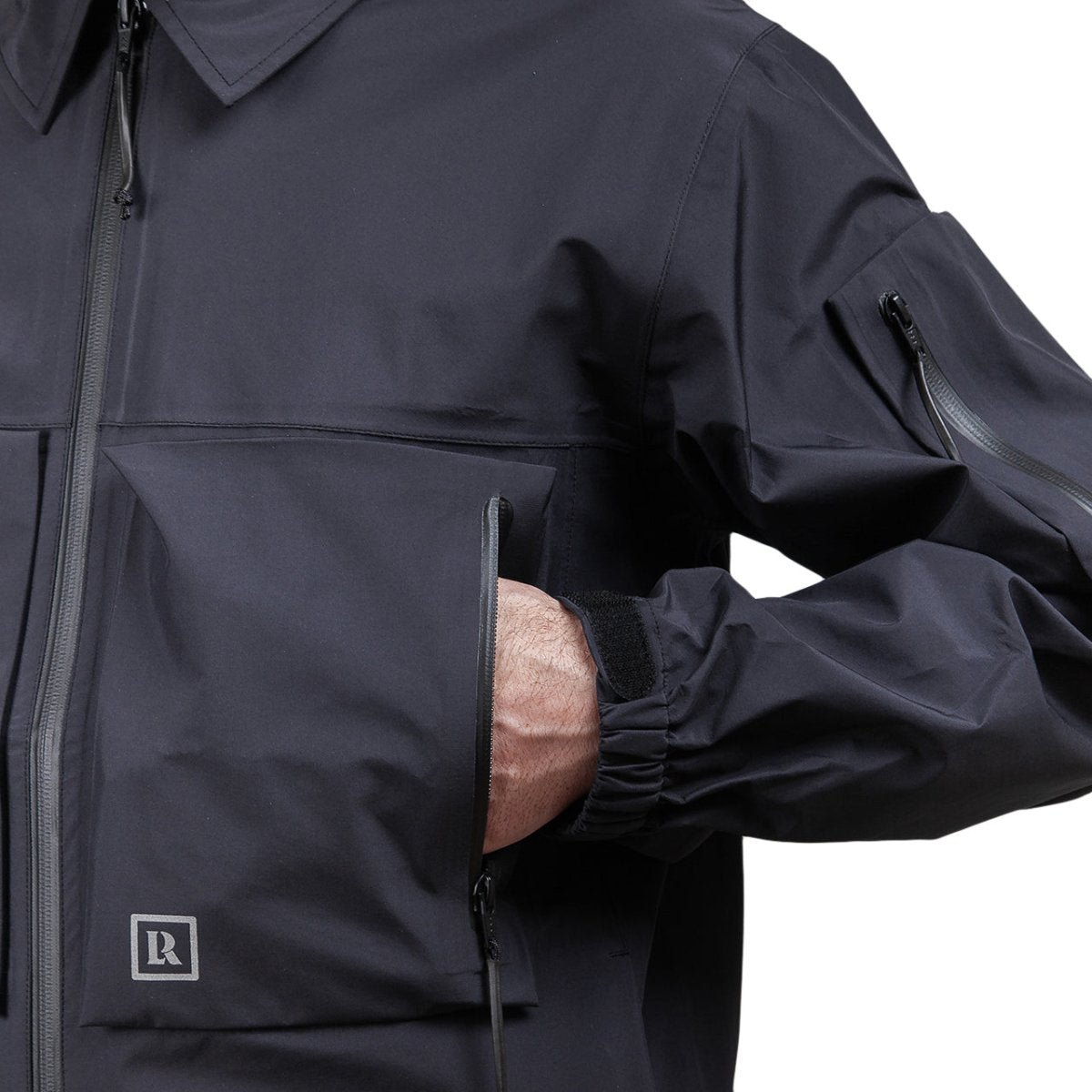 Liberaiders LR 3 Layer Jacket (Schwarz) - Allike Store