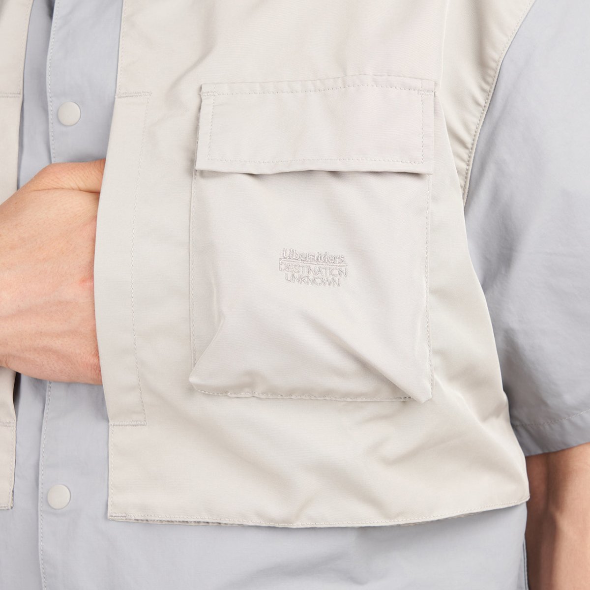 Liberaiders LR Utility S/S Shirt (Grau) - Allike Store