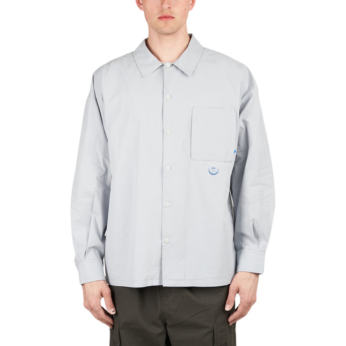 Liberaiders Poplin Longsleeve Shirt (Hellblau) - Allike Store