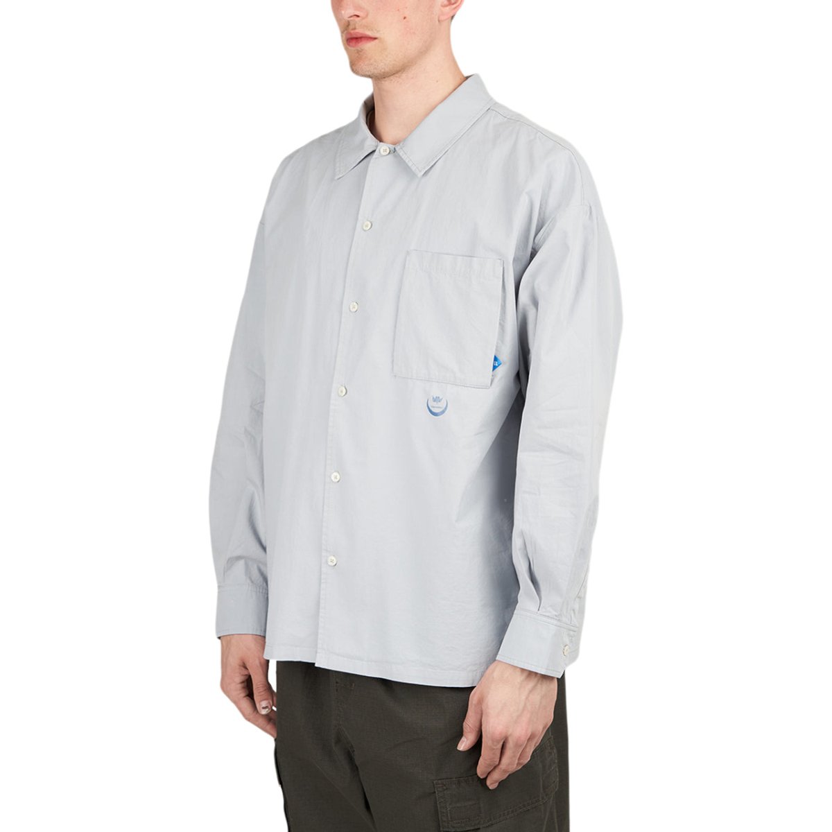 Liberaiders Poplin Longsleeve Shirt (Hellblau) - Allike Store
