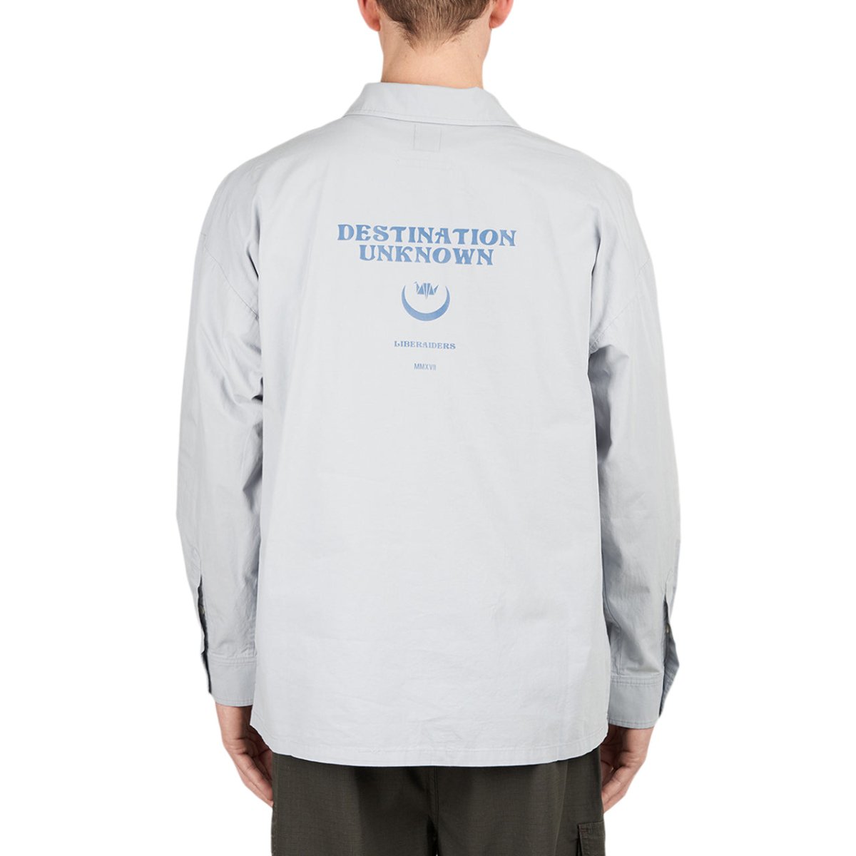 Liberaiders Poplin Longsleeve Shirt (Hellblau) - Allike Store