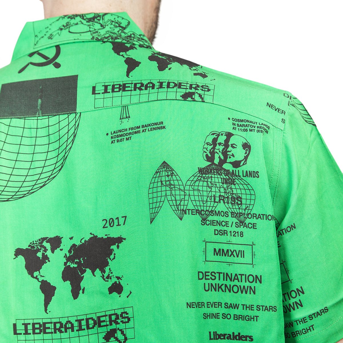 Liberaiders Space Race Shirt (Grün) - Allike Store