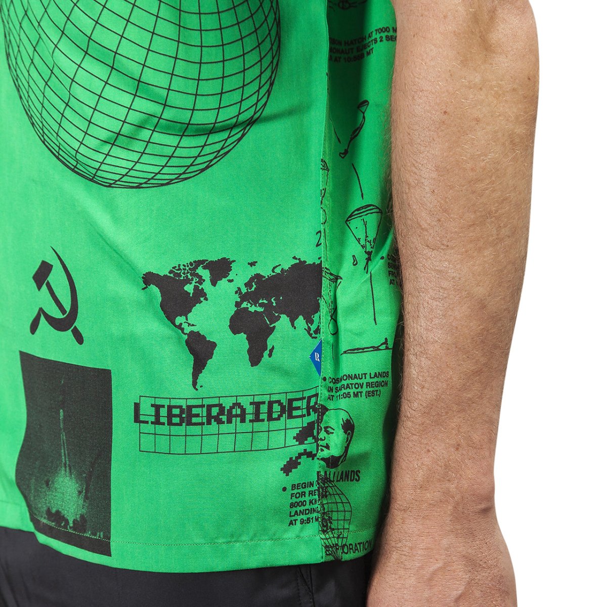 Liberaiders Space Race Shirt (Grün) - Allike Store