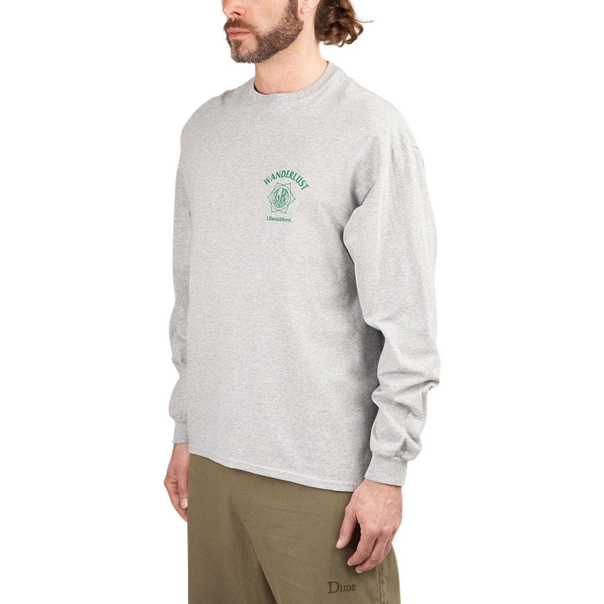 Liberaiders Wanderlust Longsleeve (Grau) - Allike Store