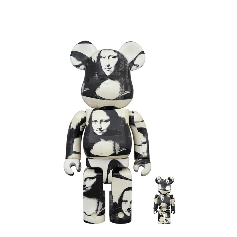 Medicom 100% + 400% Andy Warhol Mona Lisa Be@rbrick Toy - Allike Store