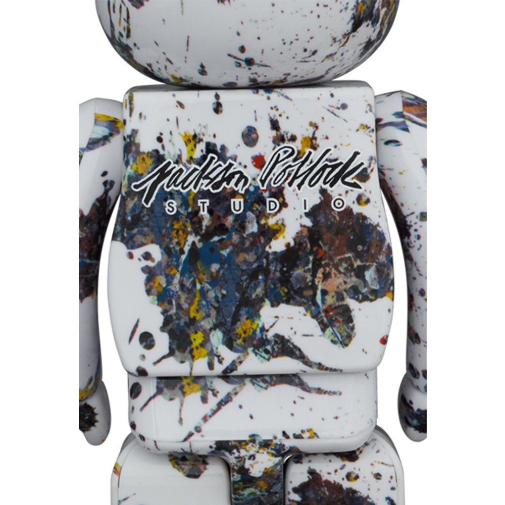 Medicom 100% + 400% Jackson Pollok Studio Splash Be@rbrick Toy - Allike Store