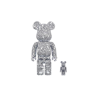 Medicom 100% + 400% Keith Haring #4 Be@rbrick Toy - Allike Store