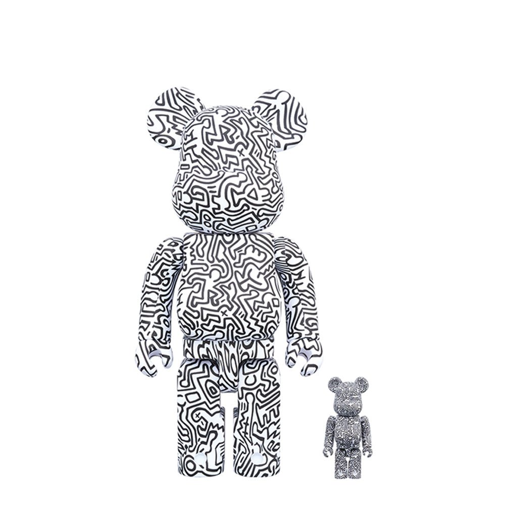 Medicom 100% + 400% Keith Haring #4 Be@rbrick Toy - Allike Store
