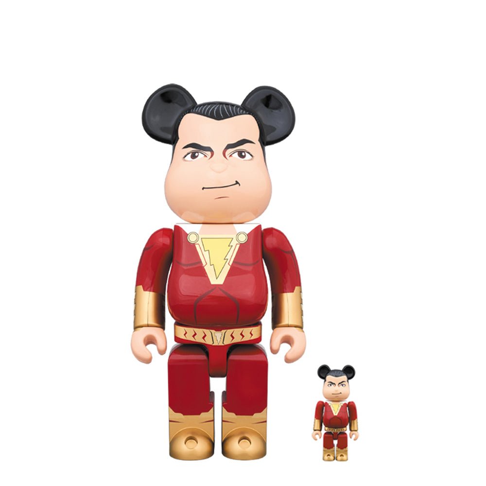 Medicom 100% + 400% Shazam! Be@rbrick Toy - Allike Store