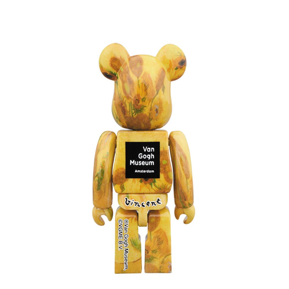 Medicom 100% + 400% Van Gogh Sunflowers Be@rbrick Toy - Allike Store