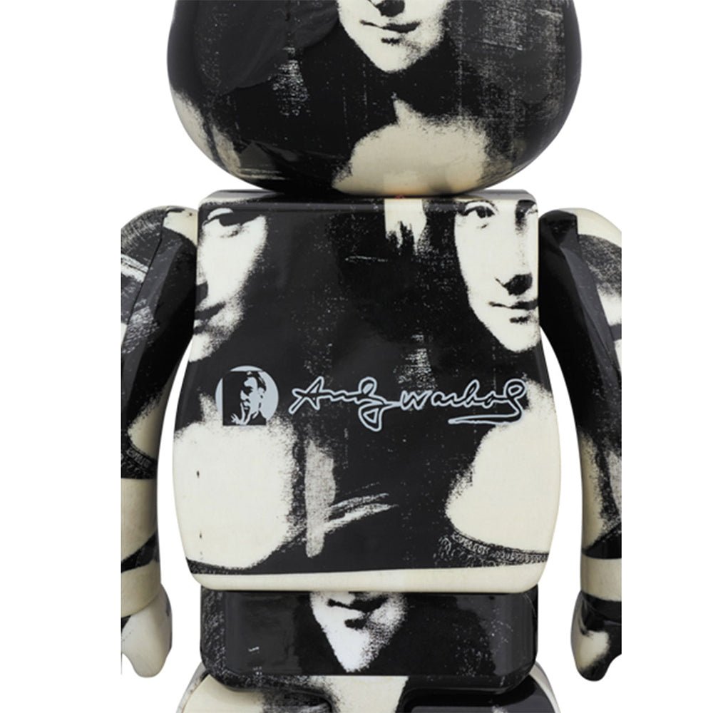Medicom 1000% Andy Warhol Mona Lisa Be@rbrick Toy - Allike Store
