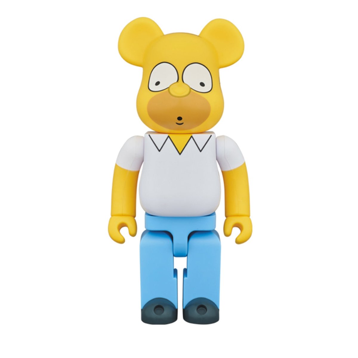 Medicom 1000% Homer Simpson Be@rbrick Toy (Gelb / Weiß / Blau) - Allike Store
