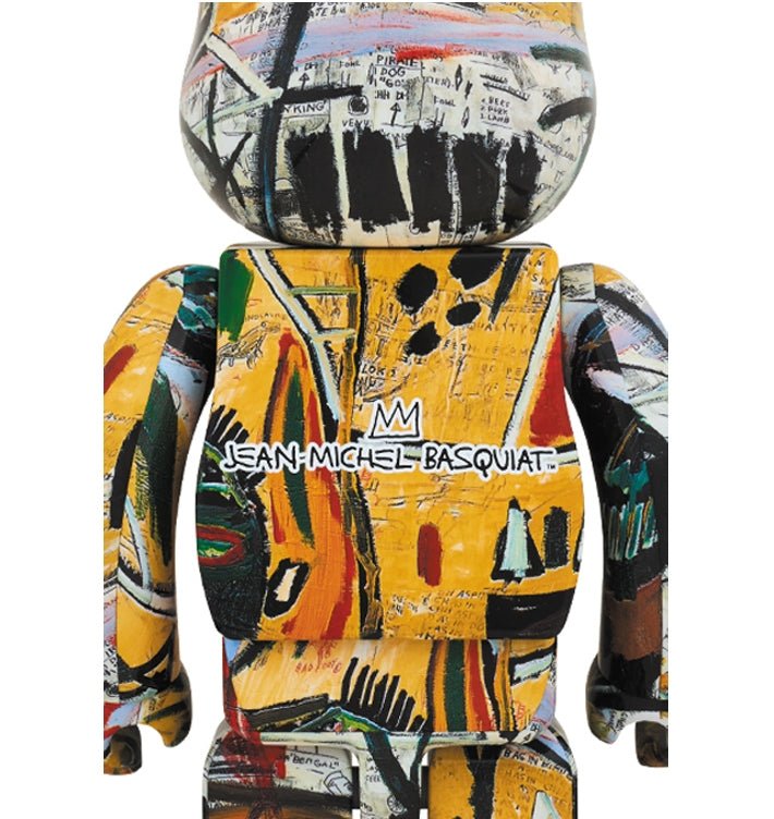 Medicom 1000% Jean Michel Basquiat Be@rbrick Toy (Multi) - Allike Store