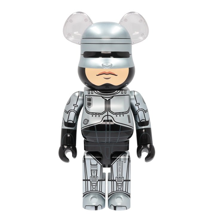 Medicom 1000% Robocop Be@rbrick Toy (Silber / Schwarz) - Allike Store