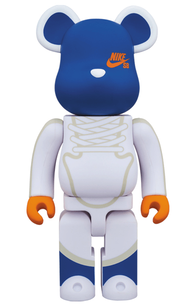 Medicom 100%+400% Nike SB Be@arbrick Toy (Weiß) - Allike Store
