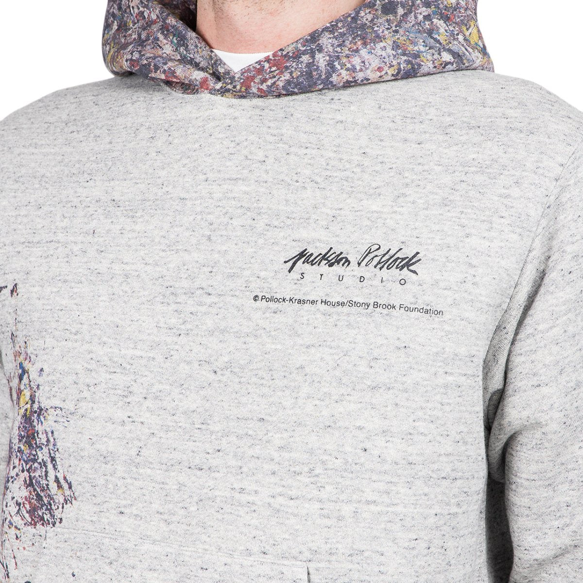 Medicom Adam Et Rope x Jackson Pollock Studio Splash Hoodie (Dunkelgrau)  - Allike Store