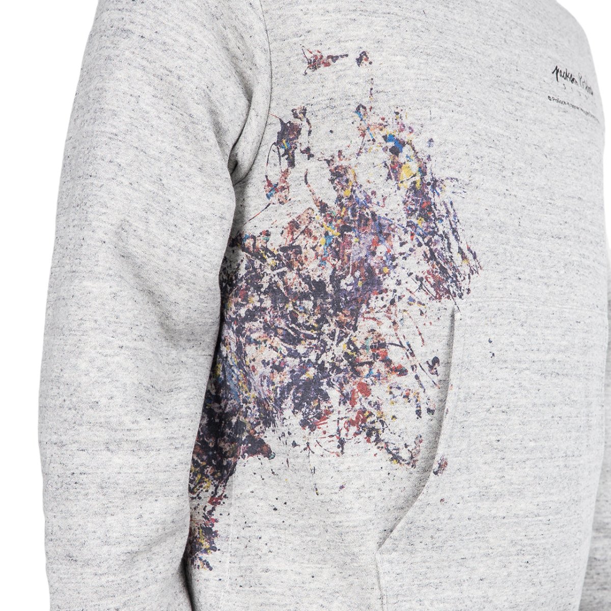Medicom Adam Et Rope x Jackson Pollock Studio Splash Hoodie (Dunkelgrau) - Allike Store