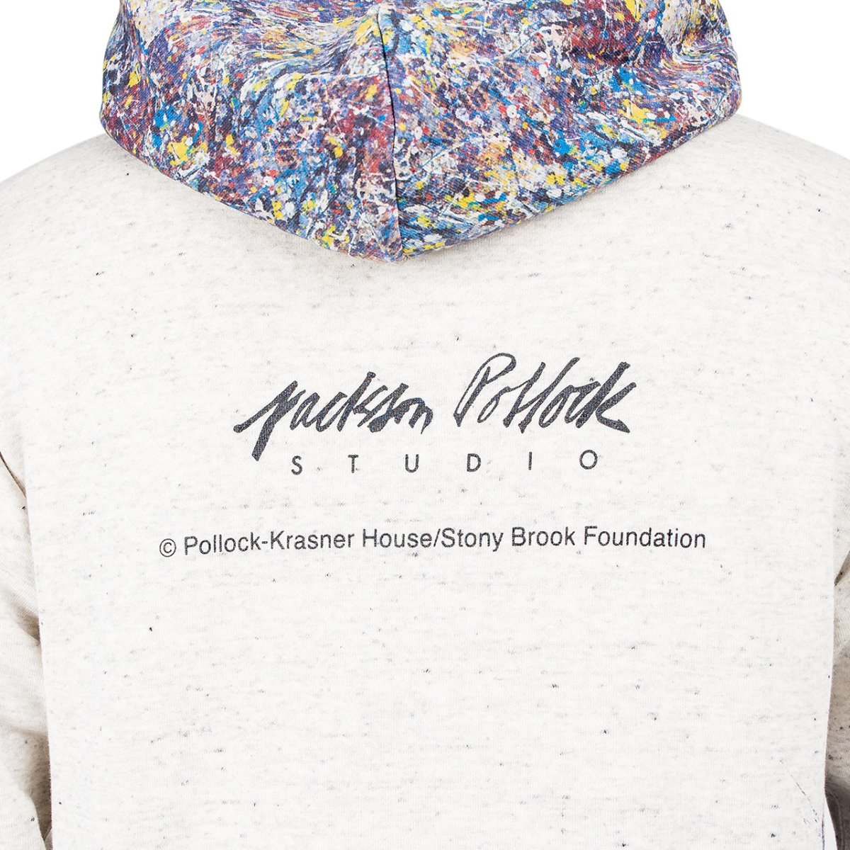 Medicom Adam Et Rope x Jackson Pollock Studio Splash Hoodie (Hellgrau) - Allike Store