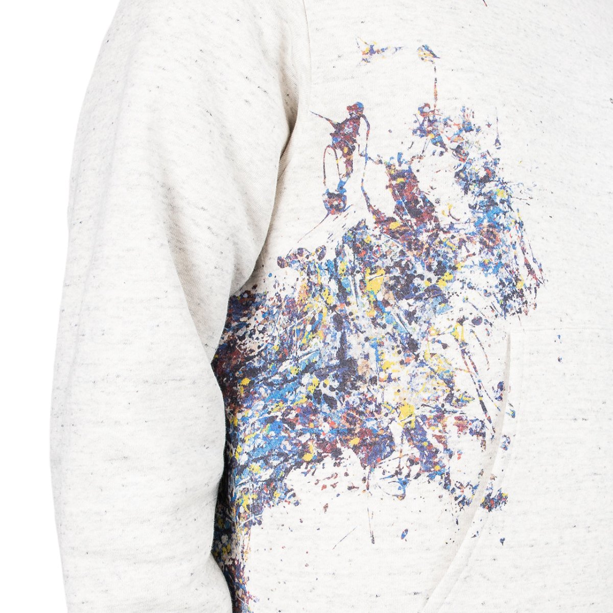 Medicom Adam Et Rope x Jackson Pollock Studio Splash Hoodie (Hellgrau) - Allike Store
