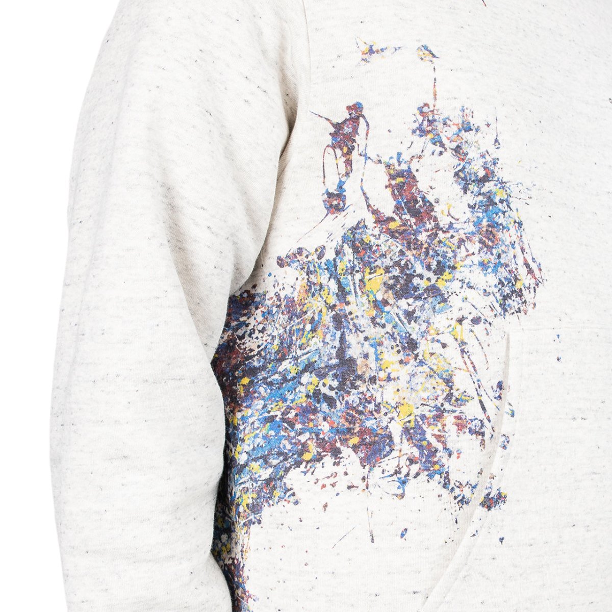 Medicom Adam Et Rope x Jackson Pollock Studio Splash Hoodie (Hellgrau)  - Allike Store