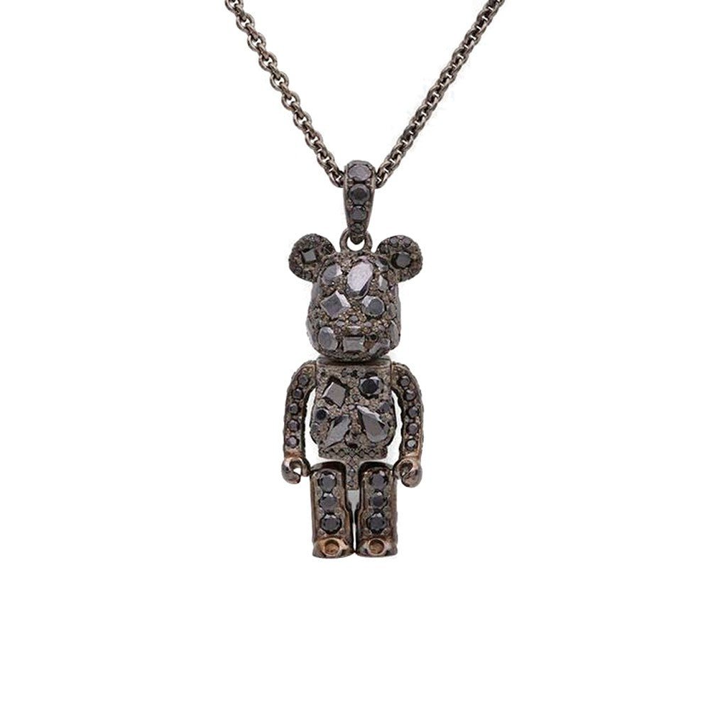Medicom x Velvet Lounge Stardust Be@rbrick Pendant (Schwarz) - Allike Store