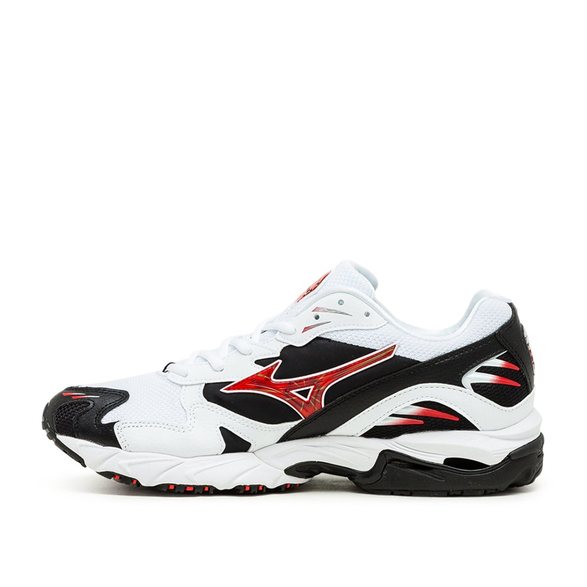 Mizuno Wave Rider 10 (Weiß / Schwarz / Rot) - Allike Store