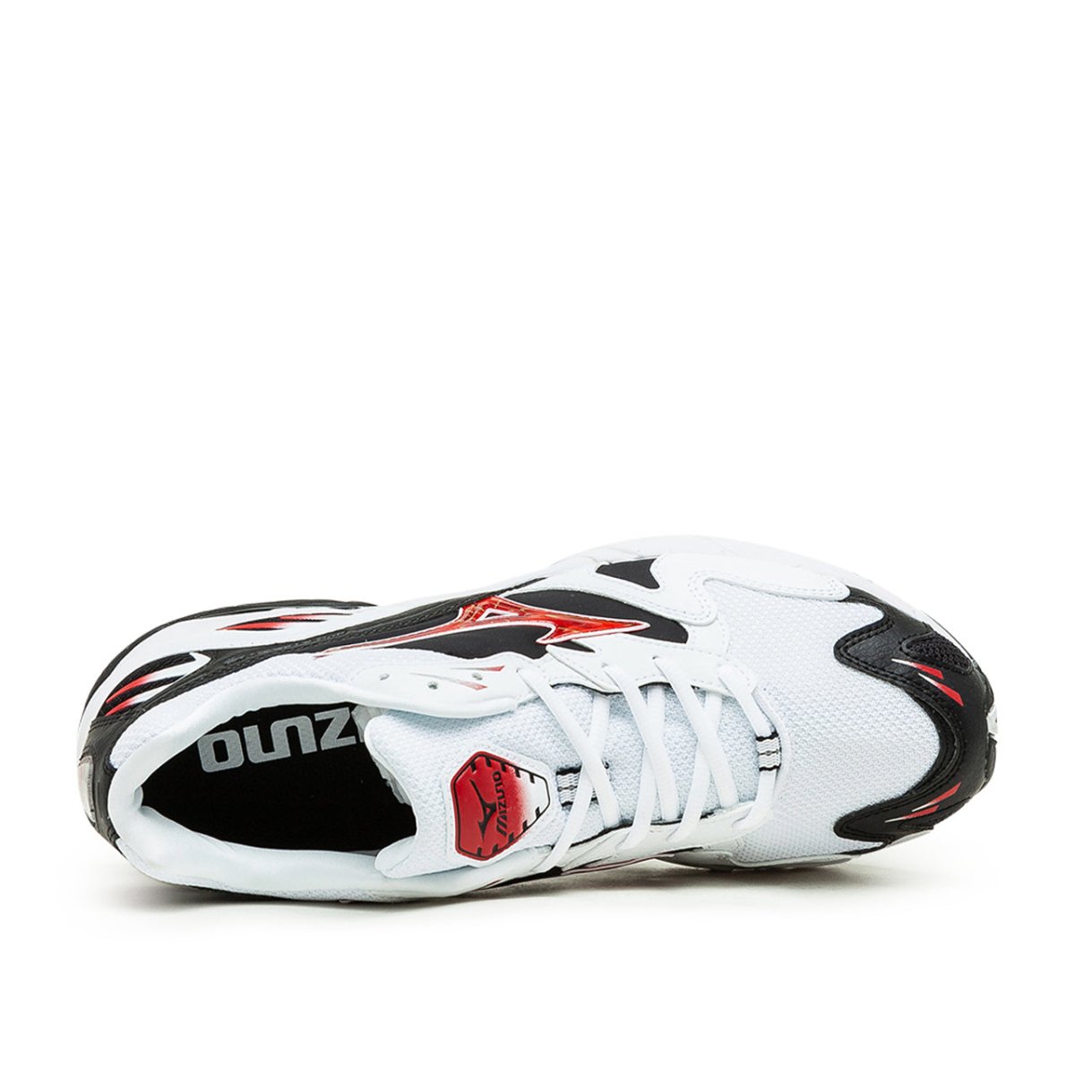 Mizuno Wave Rider 10 (Weiß / Schwarz / Rot) - Allike Store