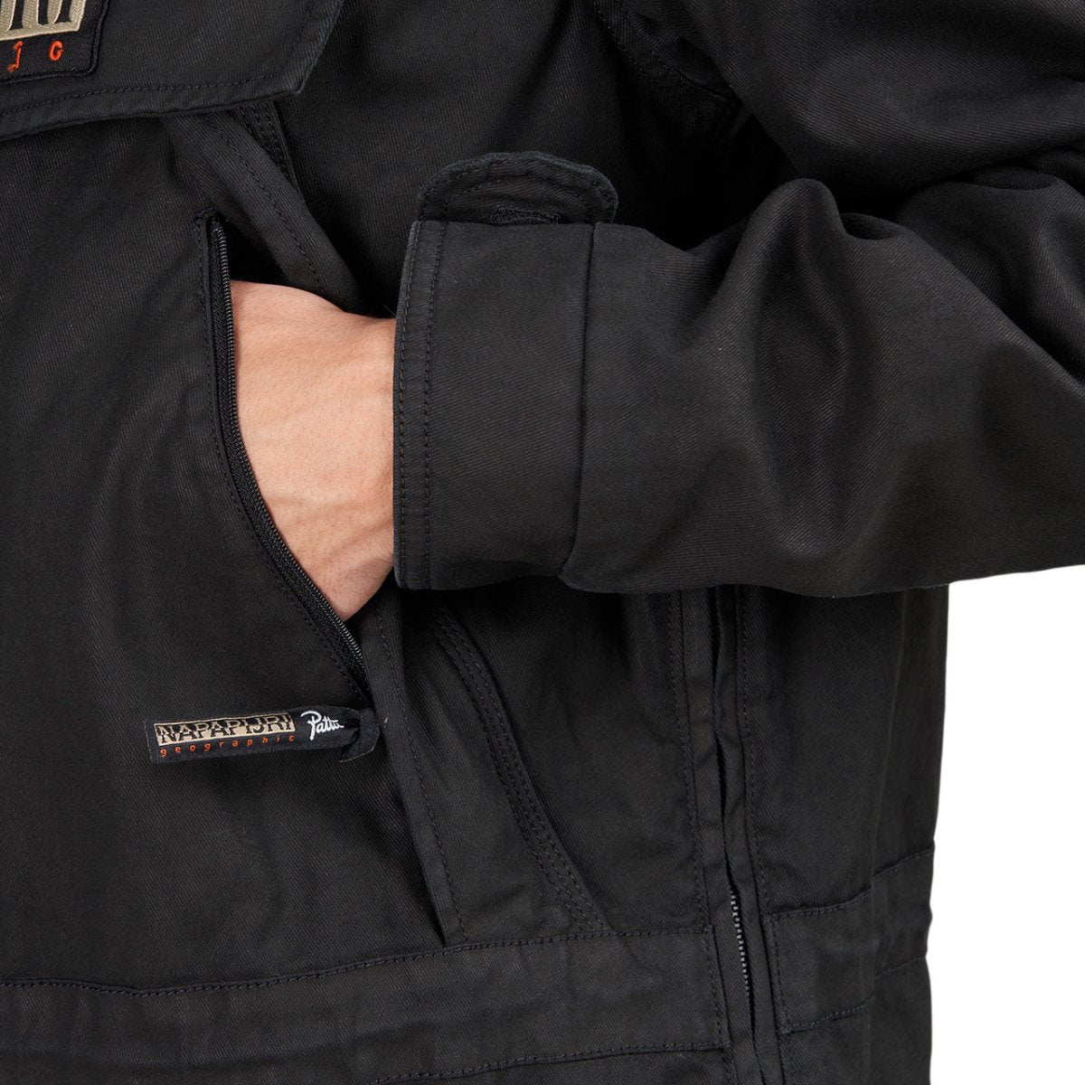 Napapijri x Patta Skidoo Jacke (Schwarz) - Allike Store