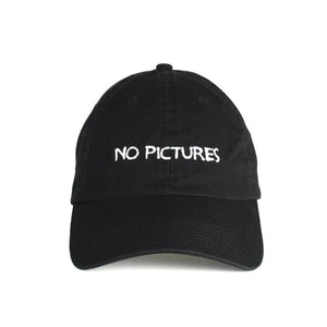 NASASEASONS Cap 'No Pictures' (Schwarz / Weiß) - Allike Store