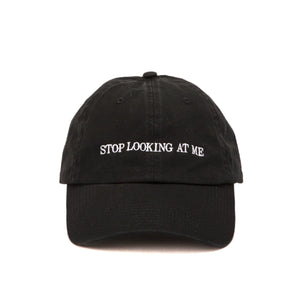 NASASEASONS Cap 'Stop Looking At Me' (Schwarz / Weiß) - Allike Store