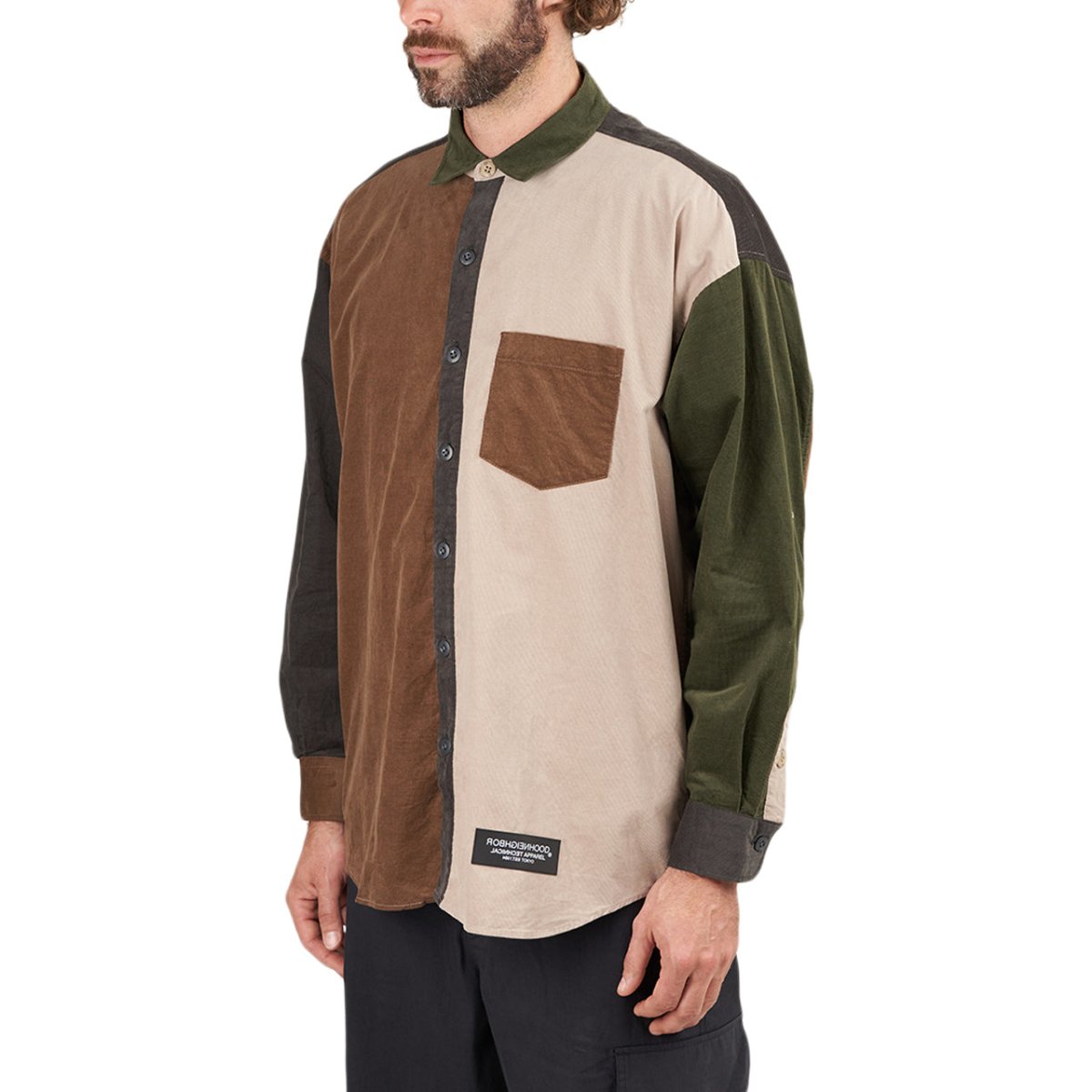 Neighborhood Cord / C-Shirt . LS (Multi) - Allike Store