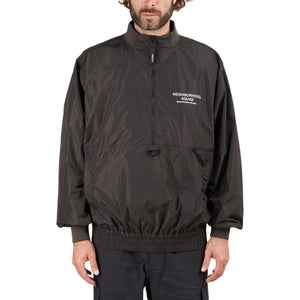 Neighborhood Staff Nylon Popover E-Jacket (Schwarz) - Allike Store