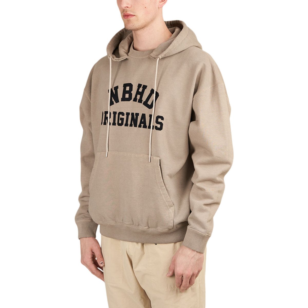 Neighborhood Sulfur Dye / C-Hooded . LS (Greige) - Allike Store