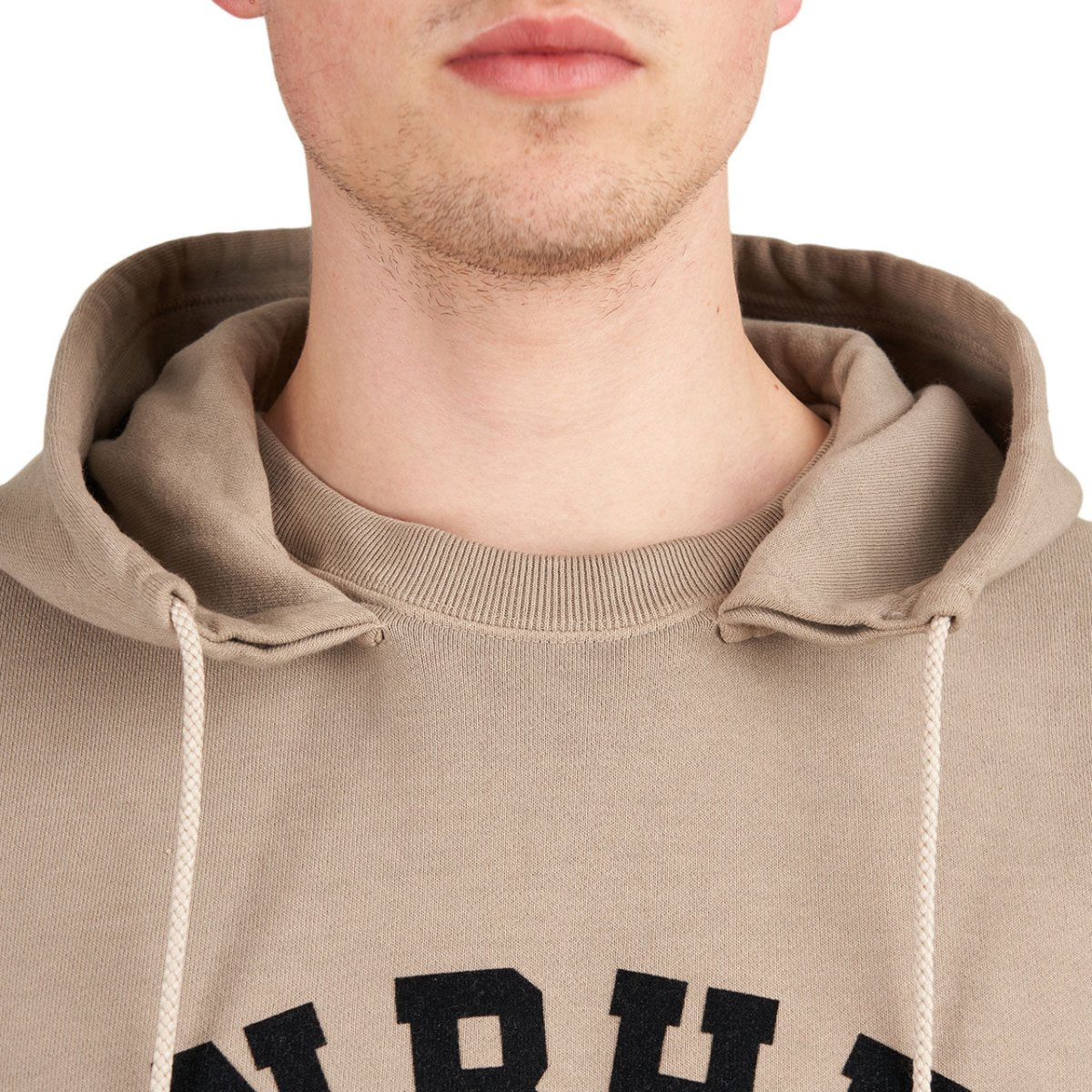 Neighborhood Sulfur Dye / C-Hooded . LS (Greige) - Allike Store