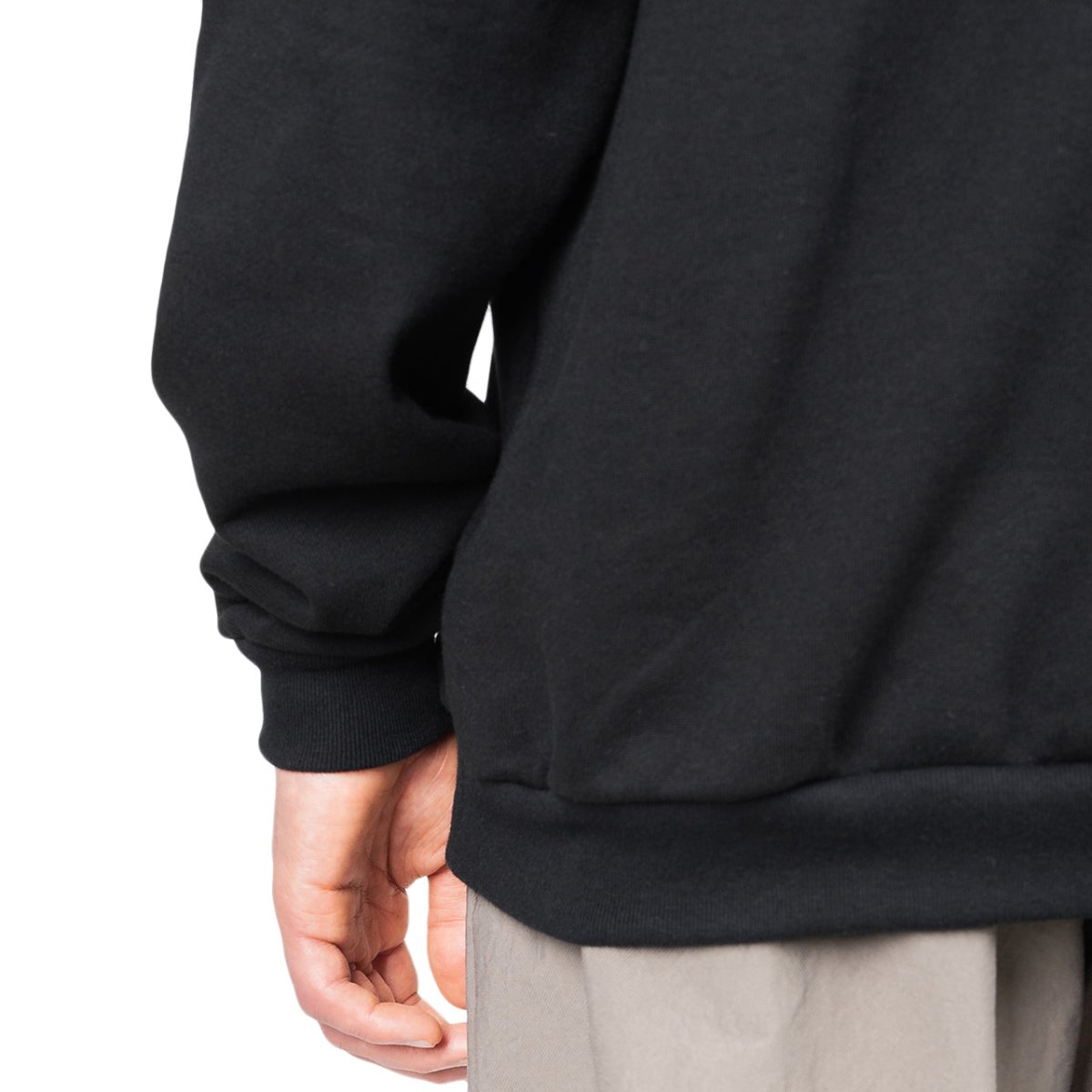 Neighborhood Yoke /C-Crewneck (Schwarz / Cream) - Allike Store